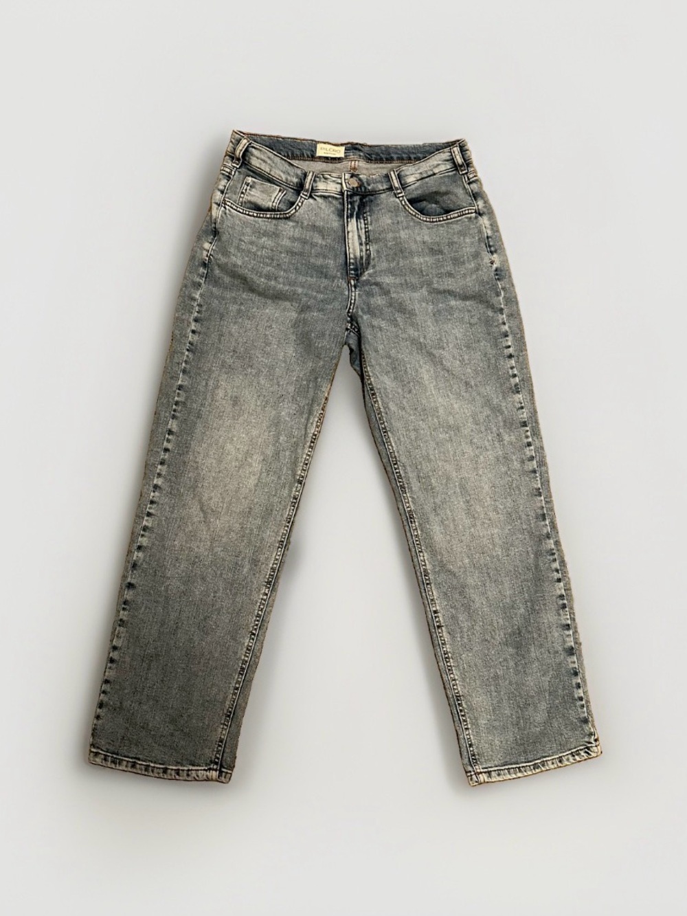 Pilcro Anthropologie Light Wash Straight Leg Denim Jeans Size 30 OB2001640 Baggy